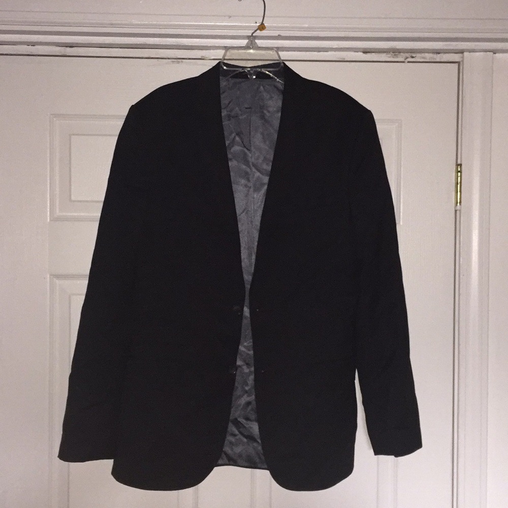 Express Men’s Suit Jacket Size 38R Black